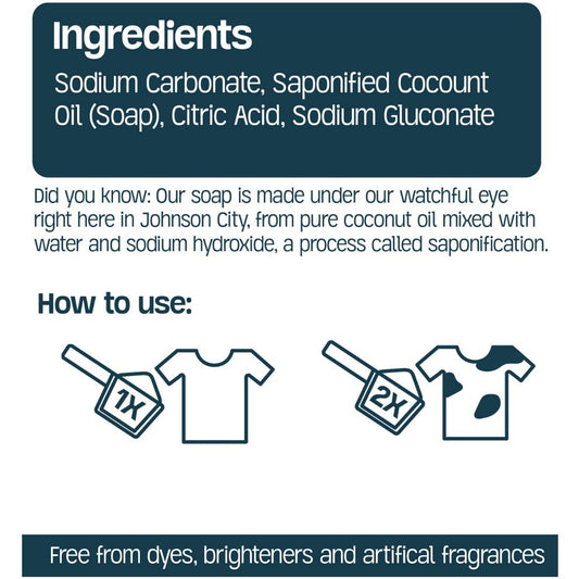 Laundry Powder - Coconut Oil Soap