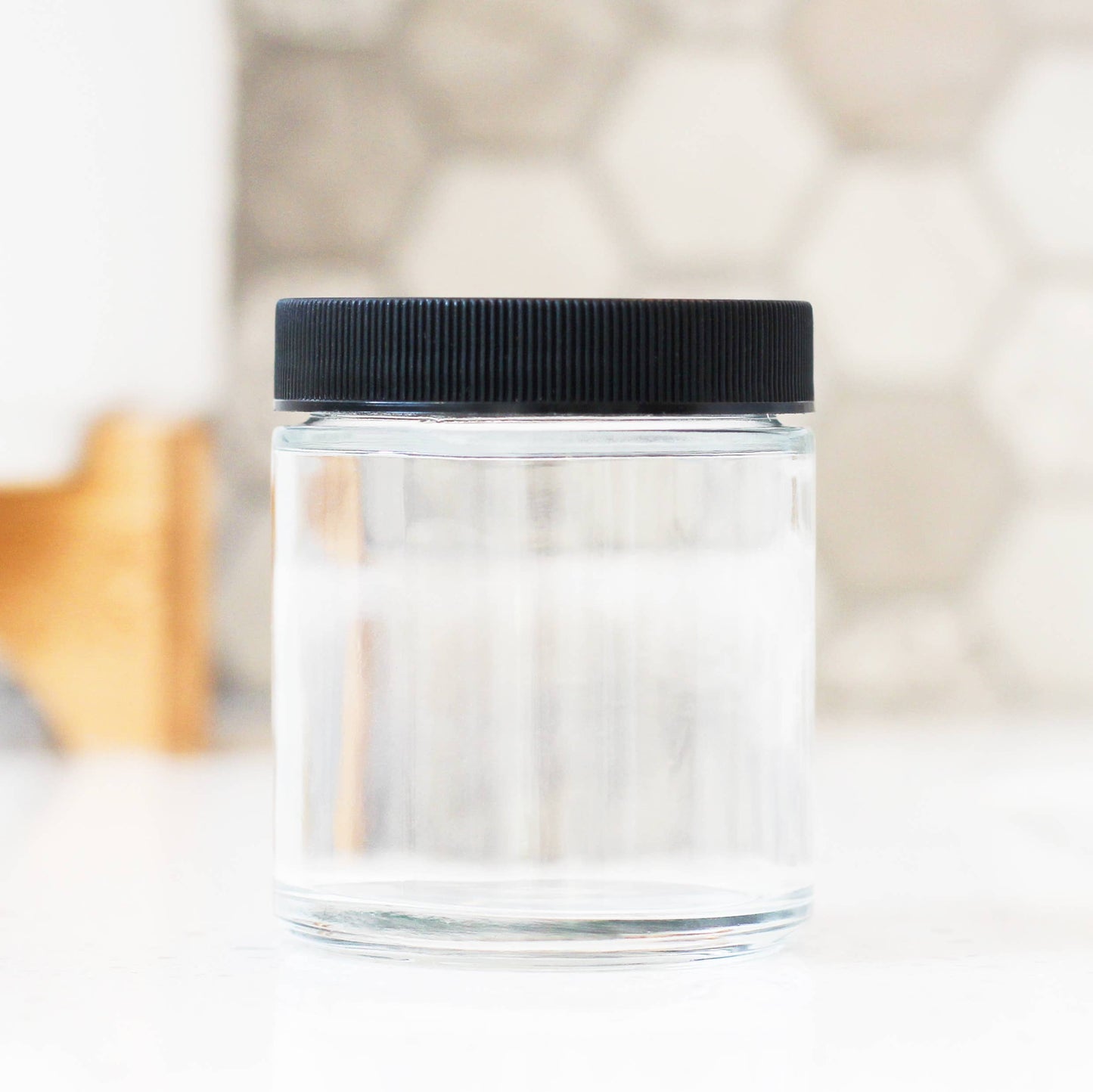 4oz Clear Glass Jar