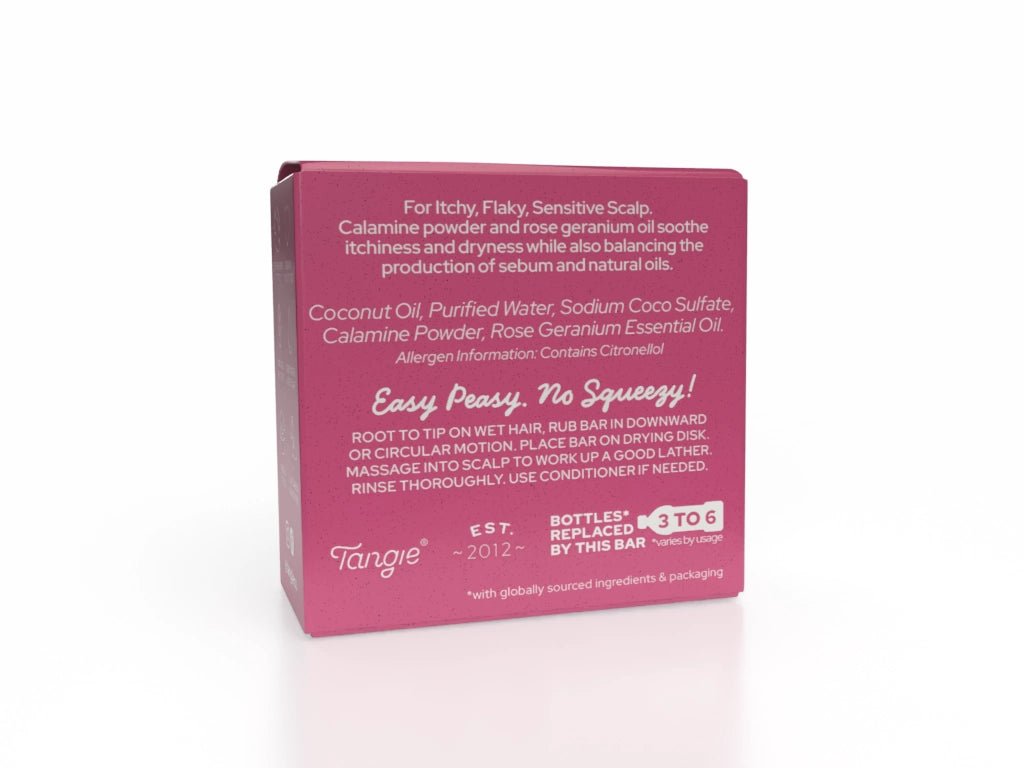 Rose Geranium Shampoo Bar - Nourish Scalp