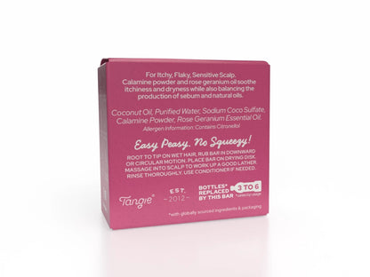 Rose Geranium Shampoo Bar - Nourish Scalp