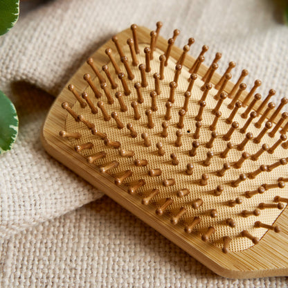 Bamboo Paddle Hairbrush