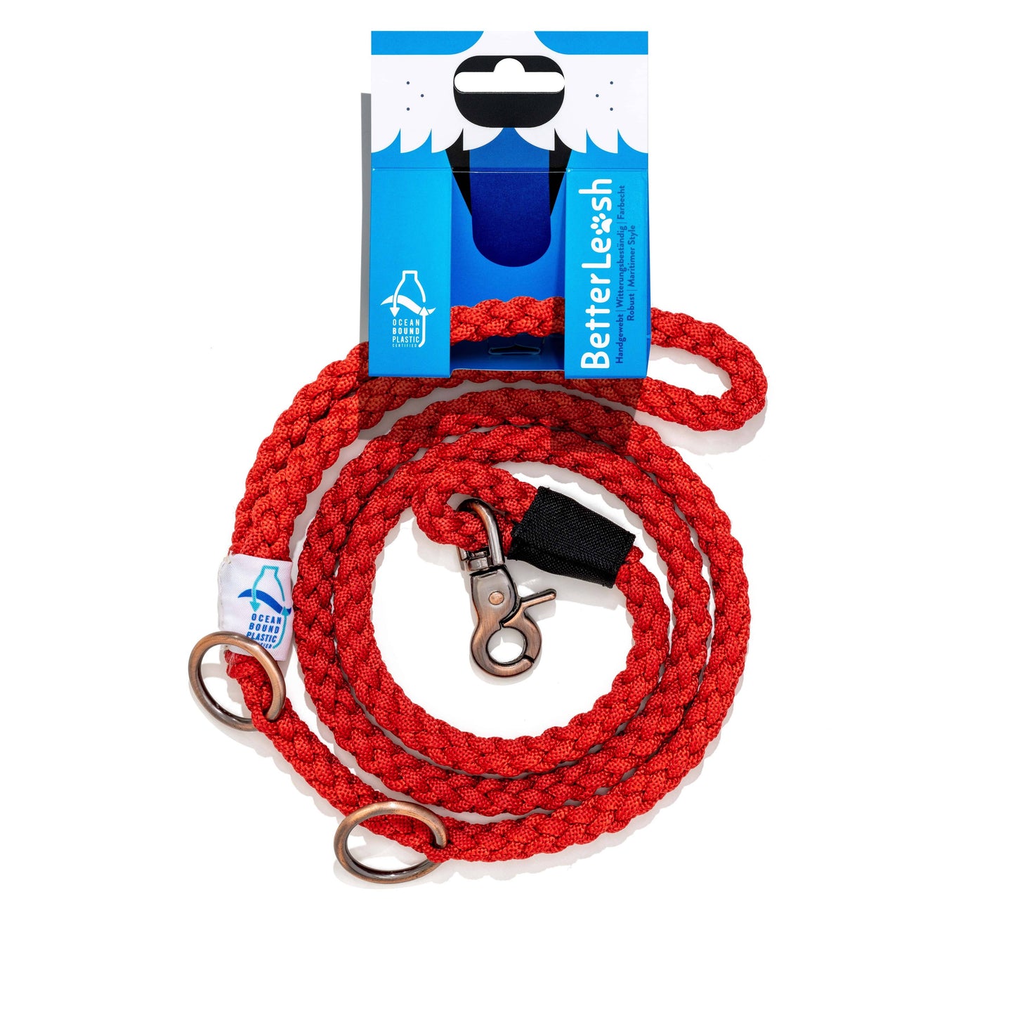 Pet Leash | 100% Fairtrade Recycled Ocean Bound Plastic