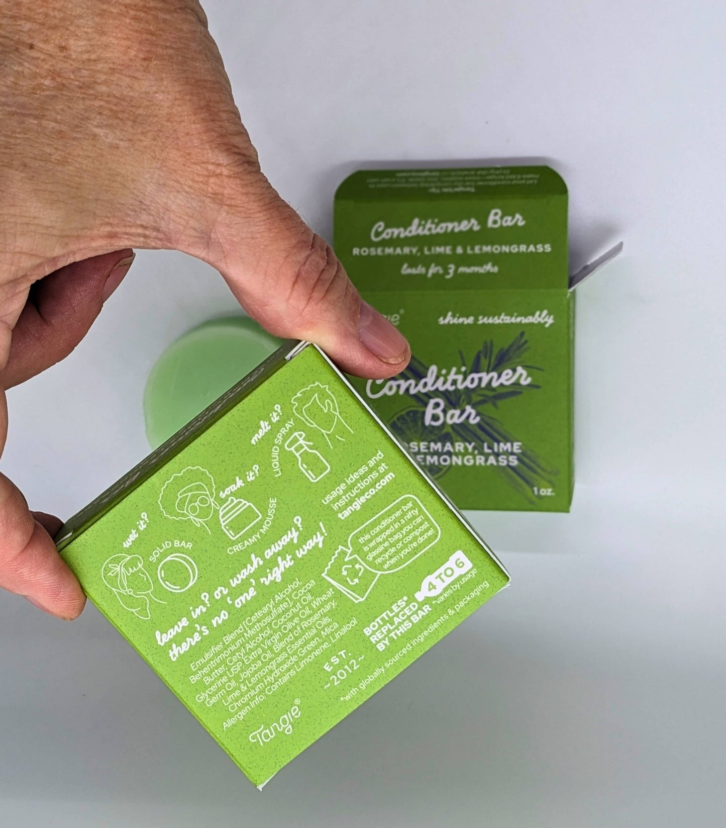 Rosemary Lime Lemongrass Conditioner bar