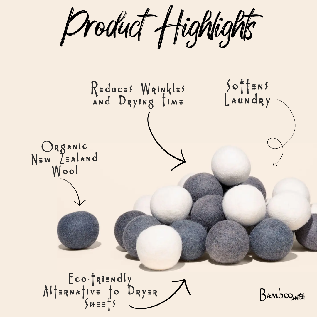 New Zealand Wool Dryer Balls