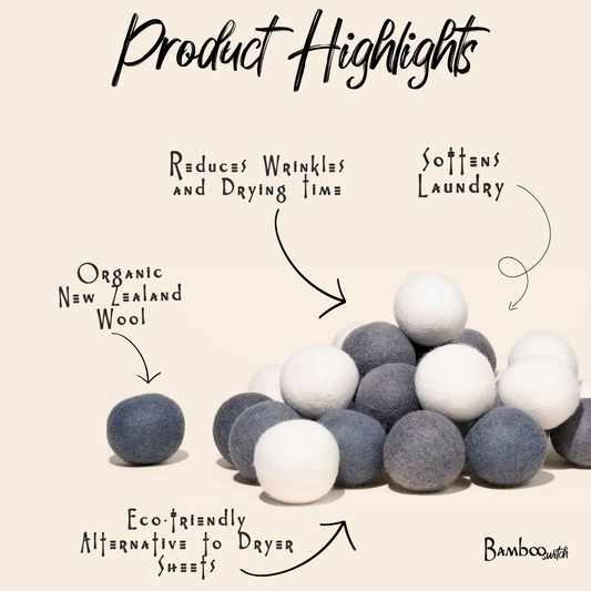 New Zealand Wool Dryer Balls